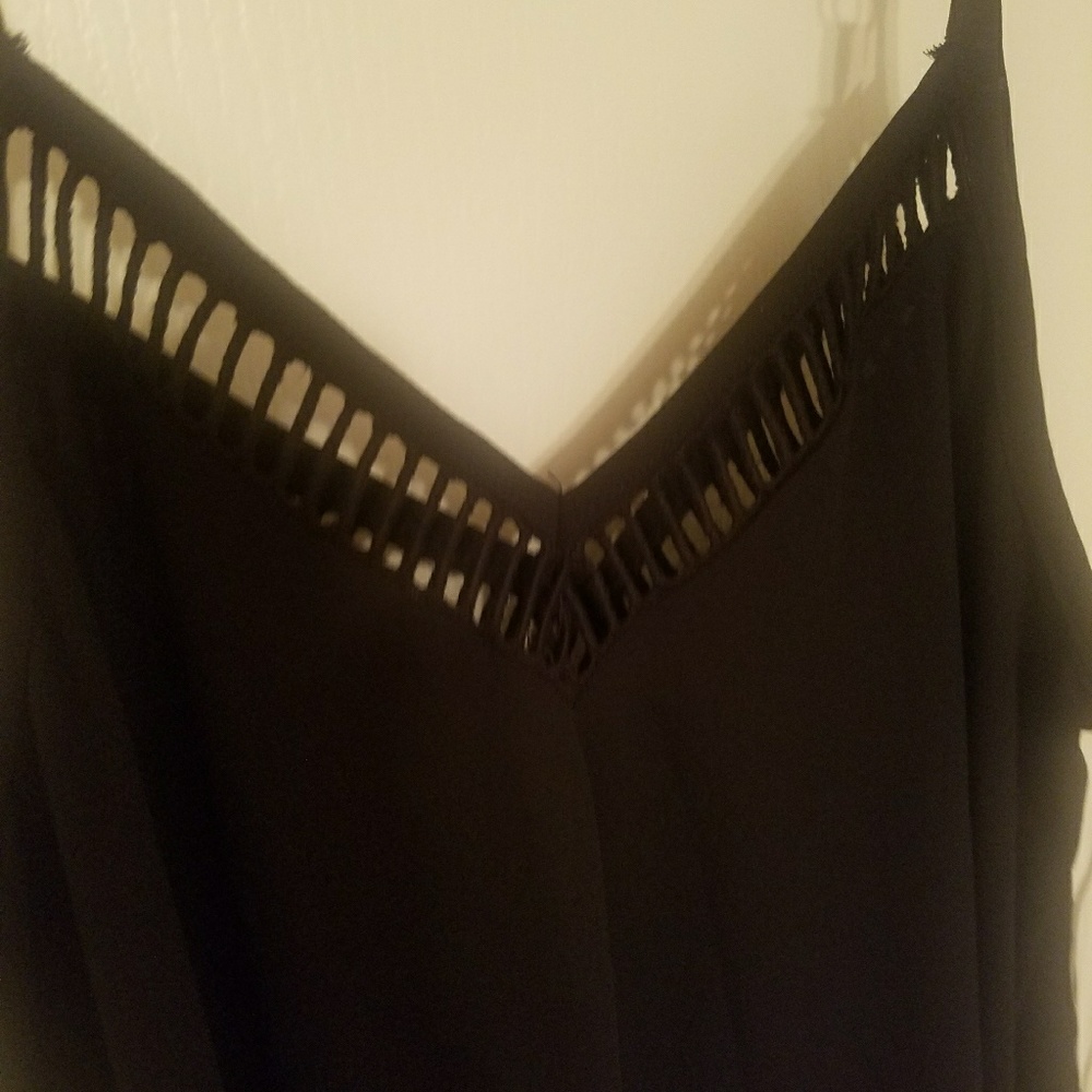 Black flowy  dress